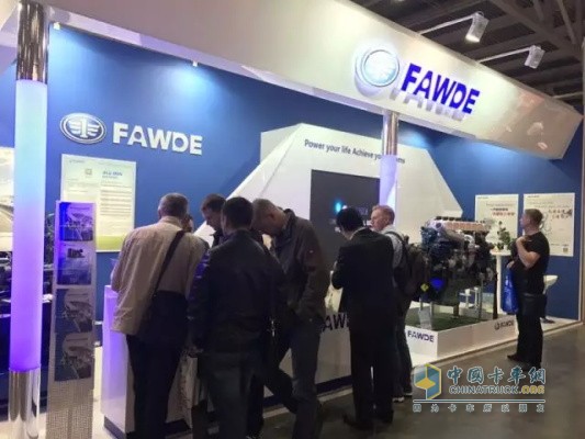 锡柴亮相第18届俄罗斯国际建筑及工程机械展览会