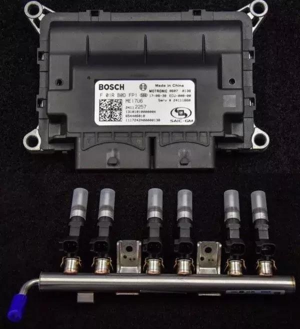 ↑通用全新一代Ecotec双喷射涡轮增压发动机智能电控与双喷射系统 ↑通用全新一代Ecotec双喷射涡轮增压发动机智能电控与双喷射系统