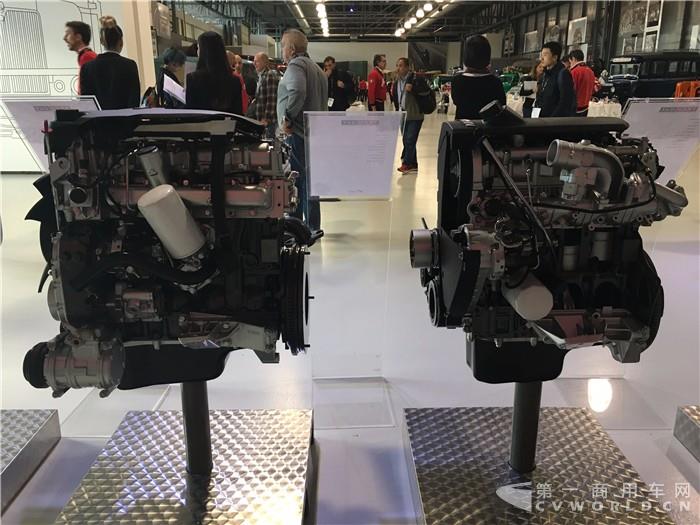 FPT F1A和F1C系列欧六轻型发动机展示