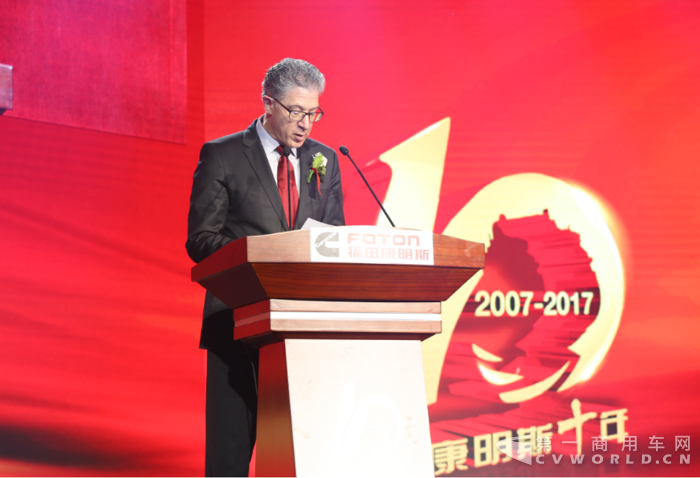 康明斯集团副总裁曹思德