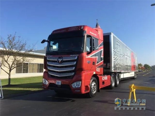 搭载康明斯X12发动机的欧曼EST超级卡车 搭载康明斯X12发动机的欧曼EST超级卡车