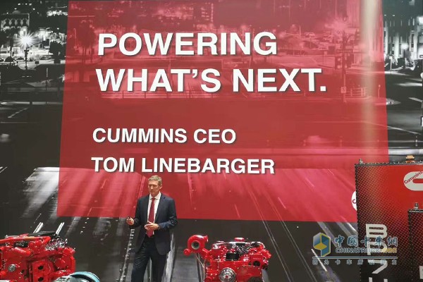 康明斯公司CEO TOM LINEBARGE