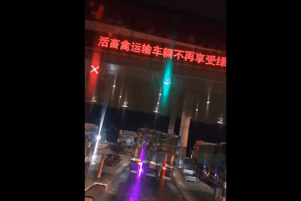 活畜禽运输车辆不再享受绿色通道免费政策