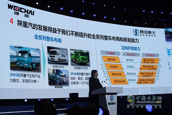 陕汽的发展得益于不断提升的全系列整车布局和研发能力 陕汽的发展得益于不断提升的全系列整车布局和研发能力