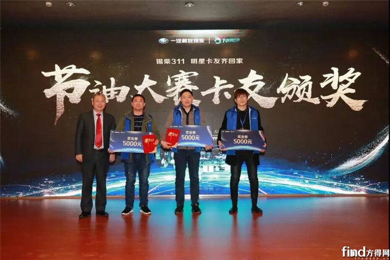 节油大赛卡友颁奖现场