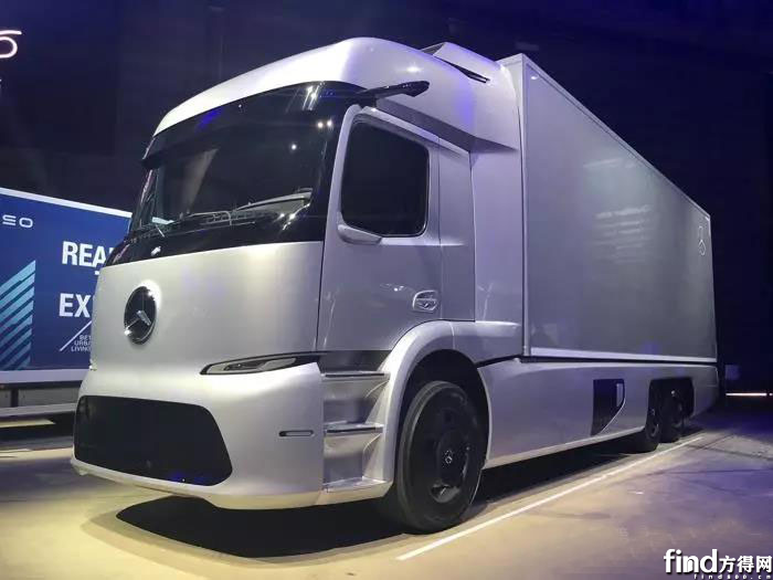奔驰纯电动概念重卡 奔驰纯电动概念重卡