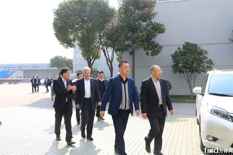 参观希杰荣庆物流基地 参观希杰荣庆物流基地