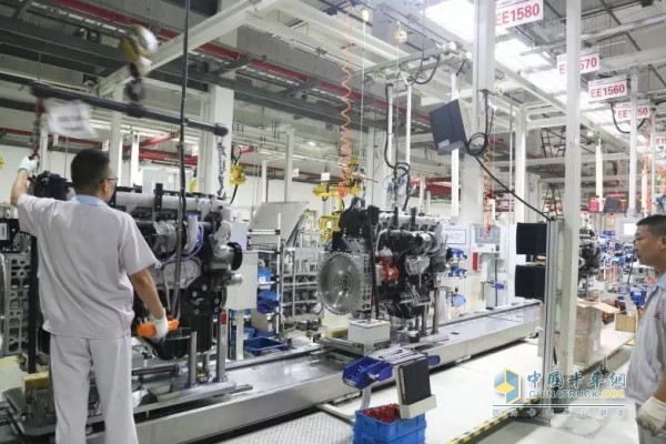 上柴动力E系列产品生产线 上柴动力E系列产品生产线