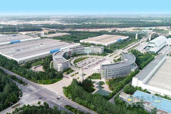 潍柴工业园俯视图 潍柴工业园俯视图